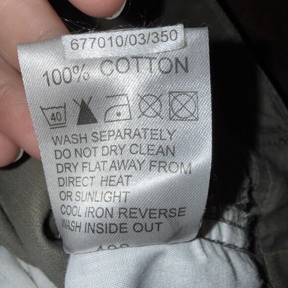 Airwalk Women’s Camo Pants Sz 14 Cargo Cinch Ankle 34x31 midrise EUC - Picture 9 of 9